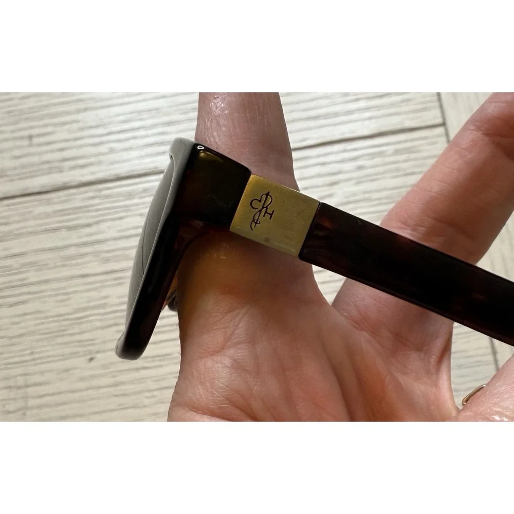 Cole Haan C7028 Full‎ Rim Rectangular Classic Tort Sunglasses. Unisex. Outdoor.